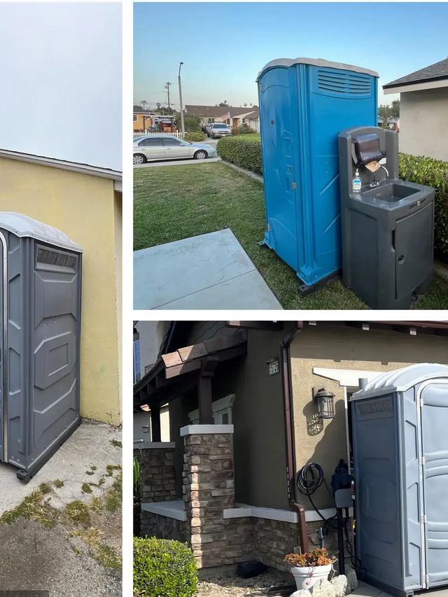 Porta Potty for a Home Remodel